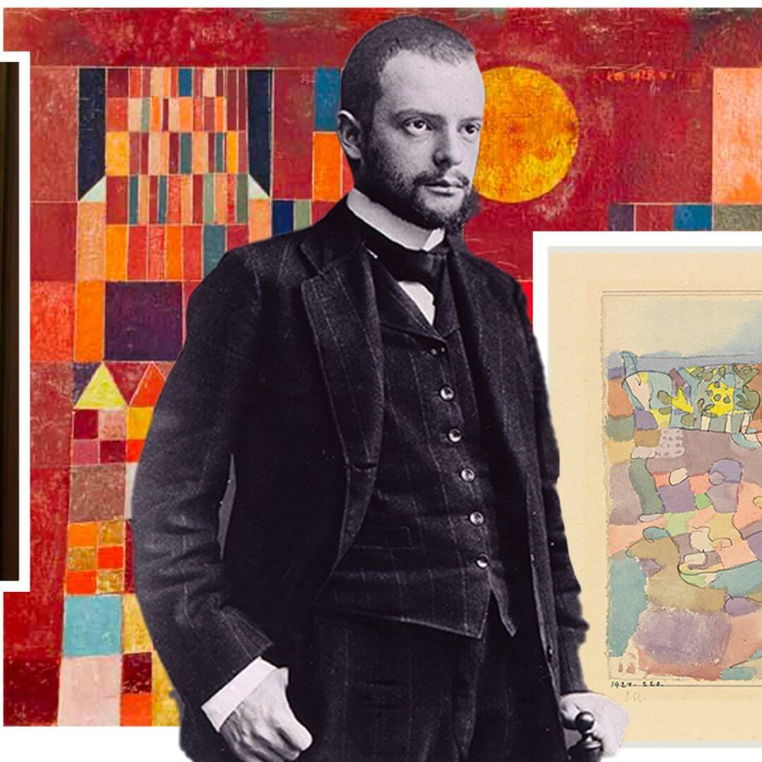 paul klee portrait et oeuvre d'art 